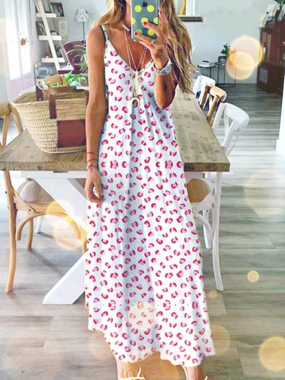 ON SALE!! Women Long Maxi Dress Boho Holiday Beach Summer Party Floral Sundress